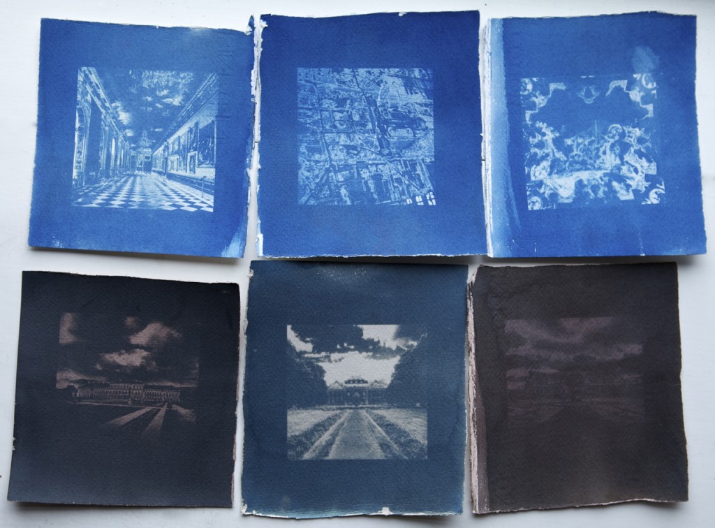 Toned cyanotype examples